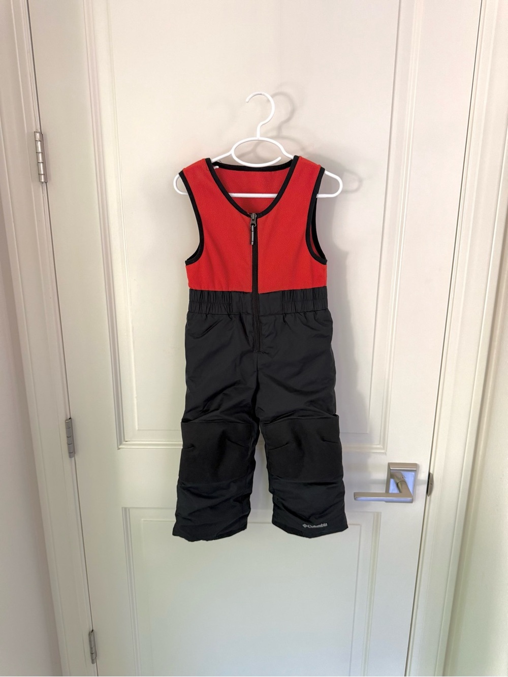 Columbia Kids Snowslope Snow Bibs Snowsuit Pants Red & Black size 3T